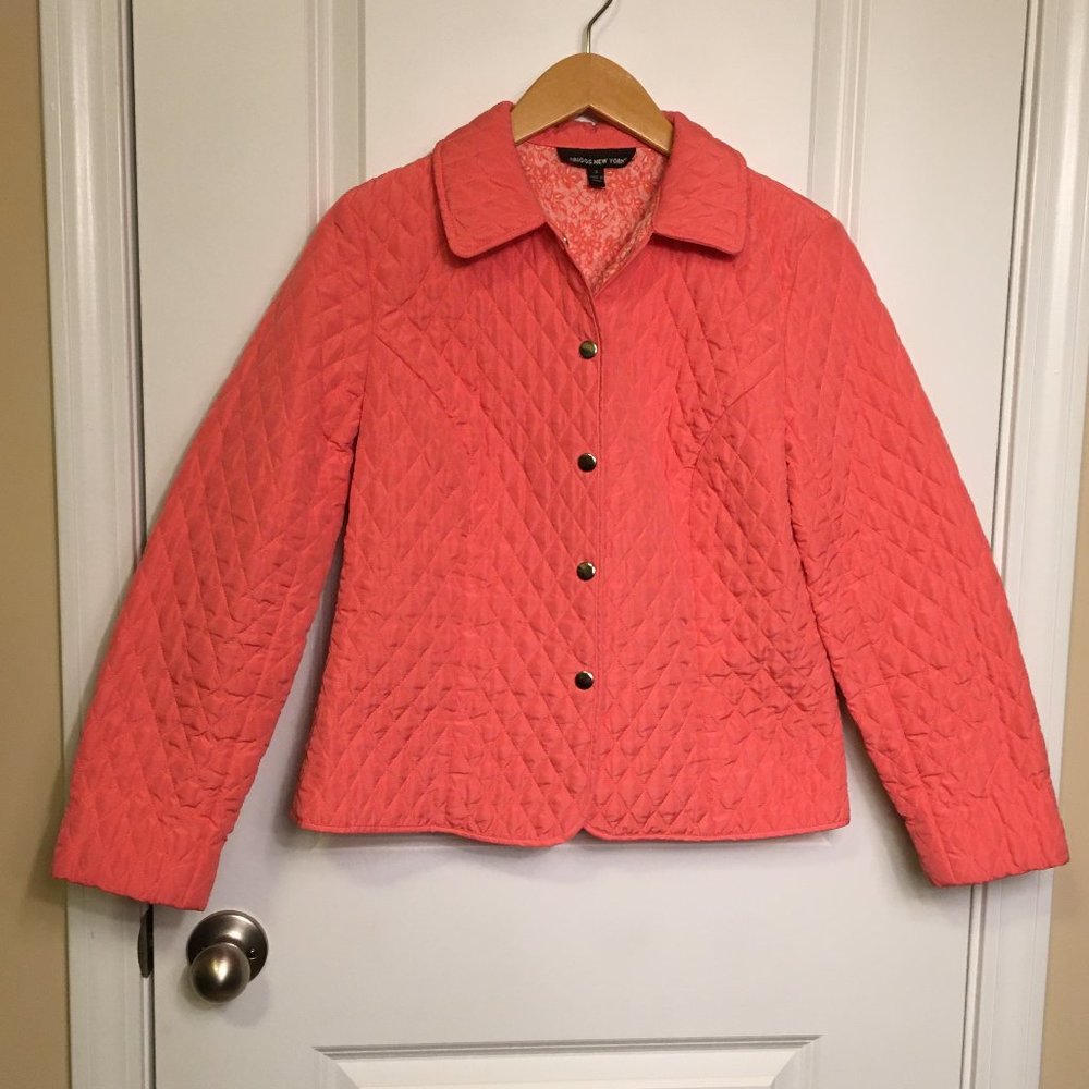 Briggs New York Quilted Jacket Sz S